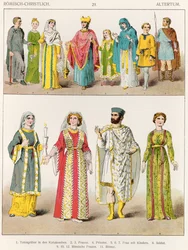 Costume Romain Chrétien, de 
